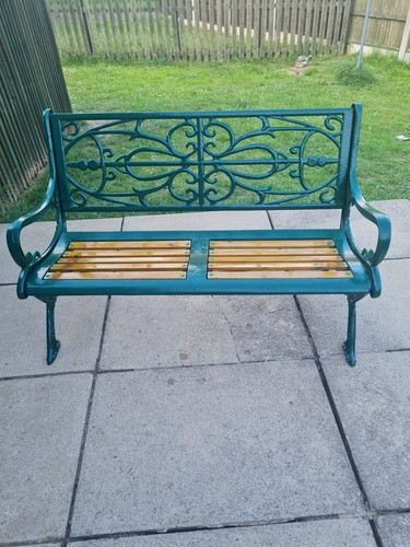 Two seater cast - cast, bench