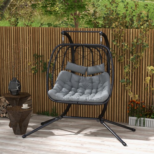Two seater steel - two-seater, hanging