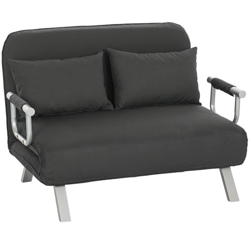 Homcom faux suede two seater - faux,