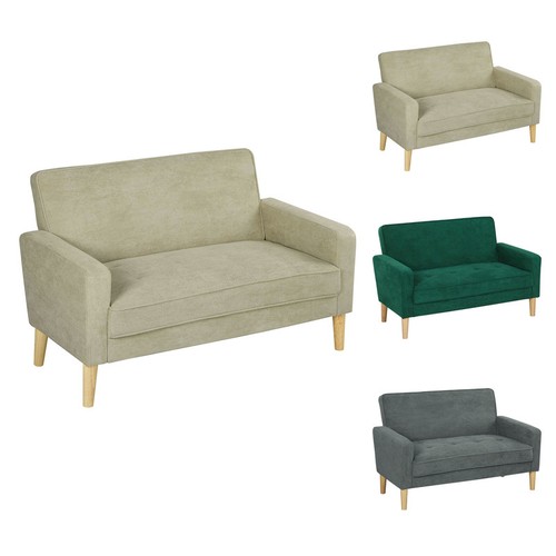 Two seater velvet - two-seater, sofa