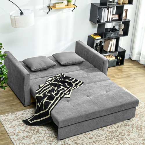 Snow flannel two seater sofa - flannel, two-seater