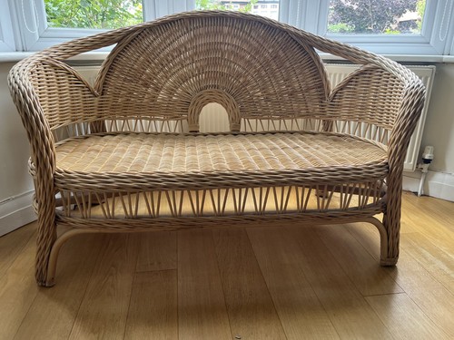 Cane two seater conservatory - cane,