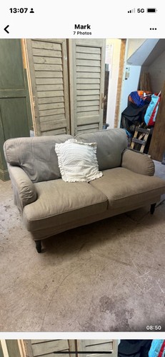 Ikea two seater sofa - seater,