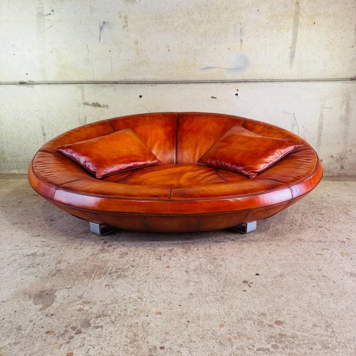 152 oval two - two-seater, tan