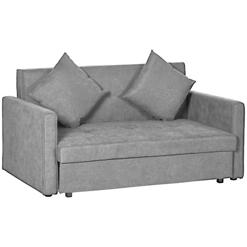 Snow flannel two seater - flannel, sofa