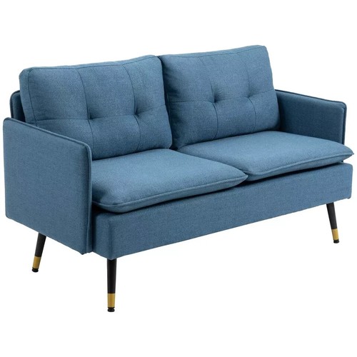 Modern upholstered two seater - upholstered,